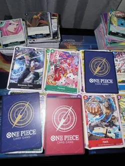 One Piece Random Set Bulk Lot, 3,000 Cards C/UC/L. English Near Mint With Foils - Image 2