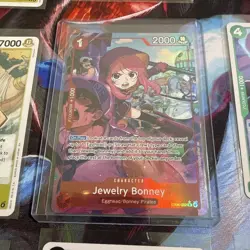 One Piece Card Game OP-15 Adventure on Kami’s Island Lot Of 9 Jewelry Bonnet R+ - Image 2