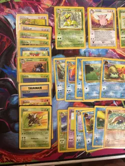 Vintage Pokemon 27 Card Lot Fossil 1st Edition Jungle Base Set 2 LP-MP See Pics - Image 3