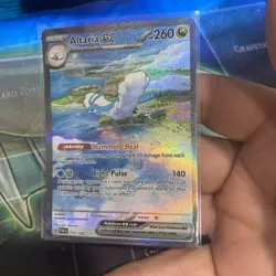 Pokemon TCG Altaria EX Holo Card Sv04: Paradox Rift 253/182 NM - Image 2