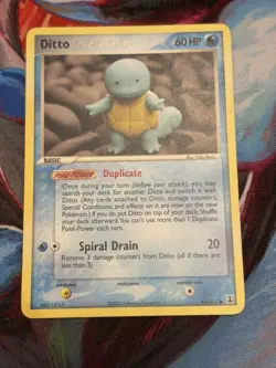 Pokemon Ditto 64/113 EX Delta Species Rare Regular 2005 Basic 60HP TCG Card - Image 1