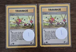 Digger #75 1st Edition Team Rocket LP (SINGLE CARD) - Image 1