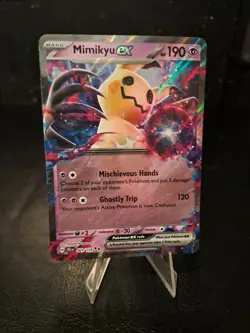 Pokemon TCG Journey Together Mimikyu EX Card 069/159 Near Mint Condition - Image 1