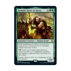 WOTC MtG Commander Legends Kamahl, Heart of Krosa (MR) (Foil) NM - Image 1