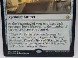 MTG Throne of the God-Pharaoh NM Amonkhet Rare Legendary Artifact EDH Magic Card - Image 3