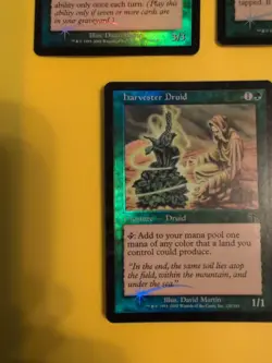 Harvester Druid,Battlefield Scrounger, Centaur Rootcaster.Judgment.MTG Card.FOIL - Image 2