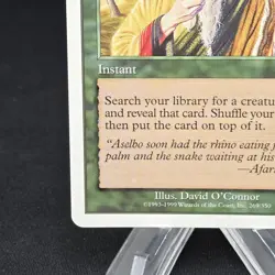 MTG Worldly Tutor- Classic 6th Edition- Uncommon- LP (A) - Image 4