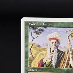 MTG Worldly Tutor- Classic 6th Edition- Uncommon- LP (A) - Image 5