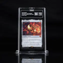 TAG 10 Gem Mint - The One Ring - Regular Mythic 246 LOTR: Tales of Middle-earth - Image 1