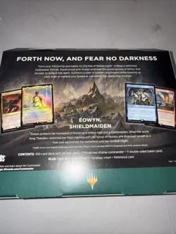 MtG Lord of the Rings: Tales of Middle Earth Commander Deck Riders of Rohan NEW! - Image 2