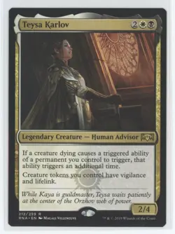 MTG Promo Pack: Throne of Eldraine Teysa Karlov #212 Rare - Image 1
