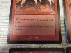 4x Flowstone Slide - Nemesis - NM/EX - English - MTG - Image 2