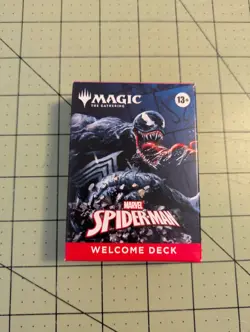 Magic: The Gathering Spider-Man Welcome Deck (Venom/Black Deck) Sealed! - Image 1