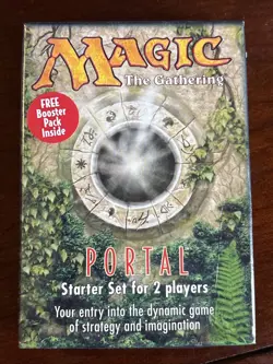 1997 Magic The Gathering Portal Starter Set Sealed - Image 1