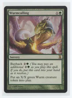 MTG Time Spiral Wurmcalling #234 Rare - Image 1