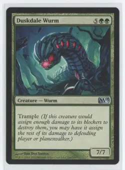 MTG Core Set: 2013 Duskdale Wurm #166 Uncommon - Image 1