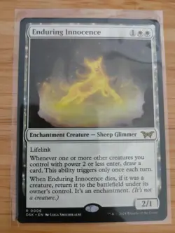 MTG Enduring Innocence 0006 Duskmourn M/NM Free UK P&P - Image 1