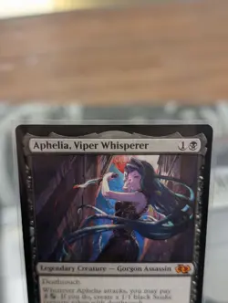 Aphelia, Viper Whisperer 0049 Non Foil Mythic Foundations Jumpstart MTG NM - Image 2