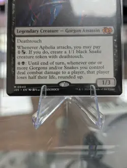 Aphelia, Viper Whisperer 0049 Non Foil Mythic Foundations Jumpstart MTG NM - Image 3