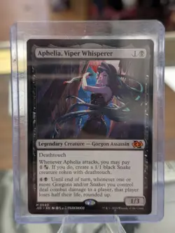 Aphelia, Viper Whisperer 0049 Non Foil Mythic Foundations Jumpstart MTG NM - Image 5