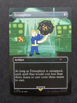 MTG Trinisphere (1485/2880) Secret Lair Drop Series Fallout Rainbow Foil LP - Image 1