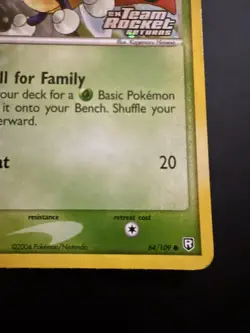 Pokemon TCG Team Rocket Returns Ledyba 64/109 Stamped Reverse Holo Near Mint* - Image 2