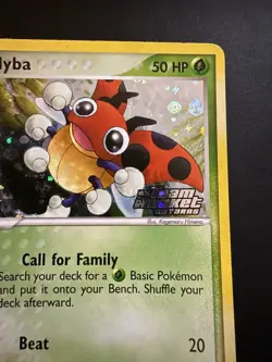 Pokemon TCG Team Rocket Returns Ledyba 64/109 Stamped Reverse Holo Near Mint* - Image 3