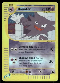*FRI NIGHT* Haunter 63/144 Reverse Holo Skyridge Common - Image 1