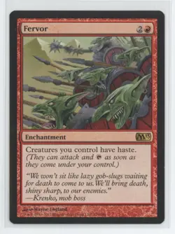 MTG Magic 2013 (M13) Fervor #129 Rare - Image 1