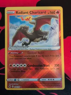 Pokemon Radiant Charizard 020/159 Crown Zenith Holo - Image 1