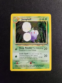 Pokemon TCG Jumpluff Neo Genesis 7/111 Holo Unlimited Holo Rare - Image 1