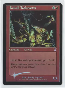 MTG Timeshifted Kobold Taskmaster #65 FOIL Special Rare - Image 1