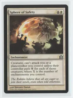 MTG Return to Ravnica Sphere of Safety #24 Uncommon - Image 1