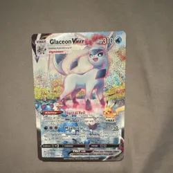 Pokemon Glaceon VMAX Alternate Art Secret Rare Holo 209/203 Evolving Skies - Image 1