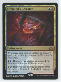 MTG Launch Party & Release Event Promos Firemind's Research #171 Promo - Image 1