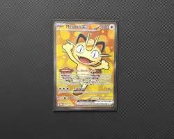 Meowth Ex 107/088 Pokemon Mega Evolution Perfect Order, Ultra Rare, NM - Image 1