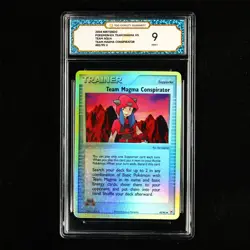 TQG 9 MINT 2004 Pokemon ENG Team Magma Conspirator 82/95 U - Image 2