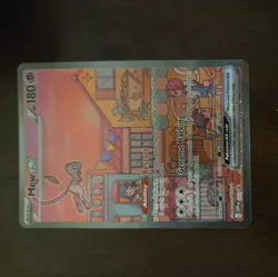 2023 Pokemon TCG 151 UPC Promo MEW EX 053 FULL ART HOLO SIR SPECIAL ILLUSTRATION - Image 1