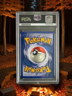 2003 Pokemon Skyridge Growlithe #62 Reverse Foil PSA 7 NM - Image 2