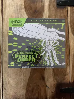 Pokemon TCG Mega Evolution Perfect Order Elite Trainer Box ETB Factory Sealed - Image 1