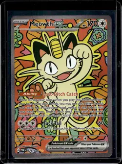 Pokemon ME03: Perfect Order Meowth ex 121/088 - Image 1