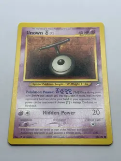Unown [T] 88/105 - Neo Destiny - Common - Pokemon - Image 2
