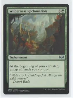 MTG Ravnica Allegiance Wilderness Reclamation #149 Uncommon - Image 1