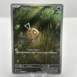 Pokemon TCG Feebas 198/191 Surging Sparks Illustration - Image 1