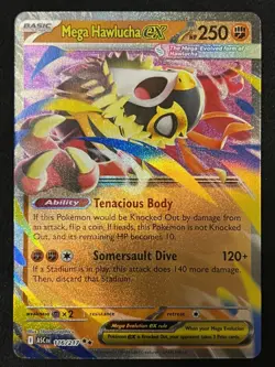 Pokemon TCG Mega Hawlucha ex 116/217 Double Rare - Ascended Heroes - Pack Fresh✅ - Image 1