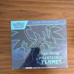 Pokemon TCG Mega Evolution Phantasmal Flames Elite Trainer Box 2024 English - Image 1