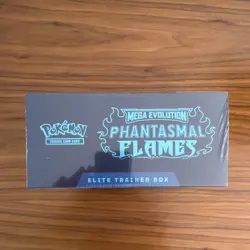 Pokemon TCG Mega Evolution Phantasmal Flames Elite Trainer Box 2024 English - Image 3