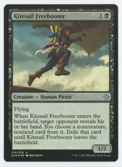 MTG Ixalan Kitesail Freebooter #110 Foil - Image 1