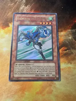 Yugioh- 1X Elemental Hero Stratos - Ultra Rare - Limited - JUMP-EN012 - NM - Image 4
