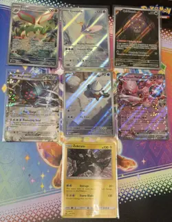 Pokemon Tcg English AR Card Bundle Including EXs & S&M Holo - Image 1